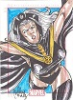 Marvel 75th Anniversary Sketch Card Of Storm By Felix Morales