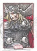 Marvel 75th Anniversary Sketch Card Of Thor By Craig Gilliland