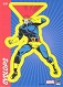 Marvel 75th Anniversary Sticker Card S30 Cyclops