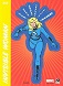 Marvel 75th Anniversary Sticker Card S35 Invisible Woman