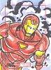 Marvel 75th Anniversary Sketch Card Of Iron Man By Jake Sumbing