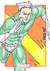 Marvel 75th Anniversary Sketch Card Of Quicksilver By MJ San Juan