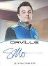 The Orville Season One A1 Seth MacFarlane As Captain Ed Mercer Autograph Card!
