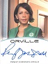 The Orville Season One A3 Penny Johnson Jerald As Dr. Claire Finn Autograph Card!