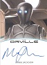 The Orville Season One A4 Mark Jackson As Isaac Autograph Card!