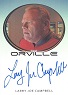 The Orville Season One Bordered Autograph Card - Larry Joe Campbell As Chief Engineer Steve Newton