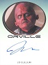 The Orville Season One Bordered Autograph Card - JD Cullum As Calivon Zoo Administrator