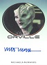 The Orville Season One Bordered Autograph Card - Michaela McManus As Teleya