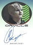 The Orville Season One Bordered Autograph Card - Makabe Ganey As Coja