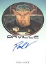 The Orville Season One Bordered Autograph Card - Paul Vogt As Blavaroch