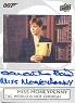 2019 James Bond Collection Inscription Autograph A-SA Samantha Bond as Miss Moneypenny