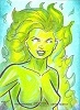 The Women Of Legend Sketch Card Of Fire By Tom Valente