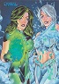 The Women Of Legend Foil Parallel 51 DC Comics Fire & Ice