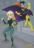 The Women Of Legend Foil Parallel 52 Batgirl & Black Canary