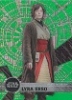 2017 Star Wars High Tek Green Cube Diffractor Parallel Card 79 Lyra Erso Rebel Insurgent - 06/10