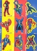 Marvel 75th Anniversary Sticker Card Set Of 18 Cards!