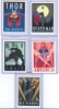 Marvel 75th Anniversary Casetopper Card Set Of 5 Cards!
