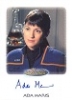 Women Of Star Trek Art & Images Women Of Star Trek Design Autograph Card - Ada Maris As Captain Erika Hernandez