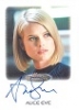 Women Of Star Trek Art & Images Women Of Star Trek Design Autograph Card - Alice Eve As Carol Marcus