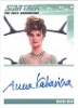 Women Of Star Trek Art & Images TNG Design Autograph Card - Anna Katarina As Valeda Innis