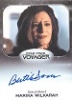 Women Of Star Trek Art & Images Star Trek Aliens Design Autograph Card - Bertila Damas As Marika Wilkarah