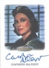 Women Of Star Trek Art & Images Women Of Star Trek Design Autograph Card - Carolyn Allport As Jessica Bradley