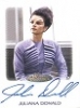 Women Of Star Trek Art & Images Women Of Star Trek Design Autograph Card - Juliana Donald As Tayna