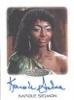 Women Of Star Trek Art & Images Women Of Star Trek Design Autograph Card - Karole Selmon As Yareena