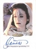 Women Of Star Trek Art & Images Women Of Star Trek Design Autograph Card - Kathleen Garrett As Tanis