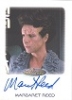 Women Of Star Trek Art & Images Women Of Star Trek Design Autograph Card - Margaret Reed As Dr. Serova