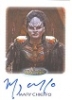 Women Of Star Trek Art & Images Women Of Star Trek Design Autograph Card - Mary Chieffo As L'Rell