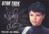 Women Of Star Trek Art & Images Silver Series Autograph Card - Nicole De Boer As Lt. Ezri Dax