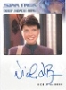 Women Of Star Trek Art & Images DS9 Design Autograph Card - Nicole De Boer As Lt. Ezri Dax