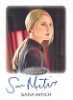 Women Of Star Trek Art & Images Women Of Star Trek Design Autograph Card - Sara Mitich As Lt. Nilsson