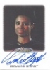Women Of Star Trek Art & Images Women Of Star Trek Design Autograph Card - Ursaline Bryant As Captain Tryla Scott