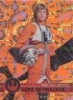 2017 Star Wars High Tek Orange Magma Diffractor Parallel Card 15 Luke Skywalker Rebel Pilot (Red Five) - 16/25