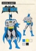 Justice League Model Sheet MS2 Batman