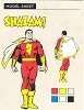 Justice League Model Sheet MS9 Shazam!