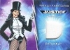 Justice League Totally Fabricated TF-12 Zatanna - White Variant "Costume" Card