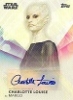 Women Of Star Wars Autograph Card A-CL Charlotte Louise As Margo
