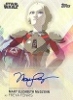Women Of Star Wars Autograph Card A-MM Mary Elizabeth McGlynn As Freya Fenris