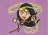 Epic Battles BAM! Sticker Card T-09 Wonder Woman