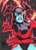 Epic Battles Sketch Card - Red Lantern Bleeze By Bruno Bull