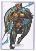 Justice League Oversized Tarot Sketch Card - Aquaman By Melike Acar
