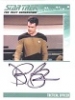 Star Trek The Next Generation Portfolio Prints Series Two Autograph Card Diedrich Bader As Tactical Officer - Black Ink