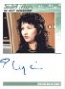 Star Trek The Next Generation Portfolio Prints Series Two Autograph Card Lycia Naff As Ensign Sonya Gomez