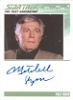 Star Trek The Next Generation Portfolio Prints Series Two Autograph Card Mitchell Ryan As Kyle Riker
