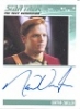 Star Trek The Next Generation Portfolio Prints Series Two Autograph Card Ned Vaughn As Cortan Zweller