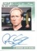 Star Trek The Next Generation Portfolio Prints Series Two Autograph Card Robert Schenkkan As Lt. Cmdr Dexter Remmick