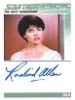 Star Trek The Next Generation Portfolio Prints Series Two Autograph Card Rosalind Allen As Yanar